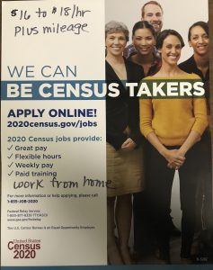 Read more about the article BE A 2020 CENSUS TAKER